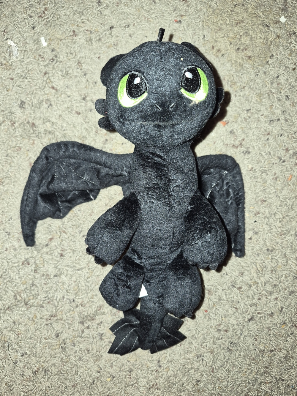 Dreamworks Toothless Black Plush 12 Inches